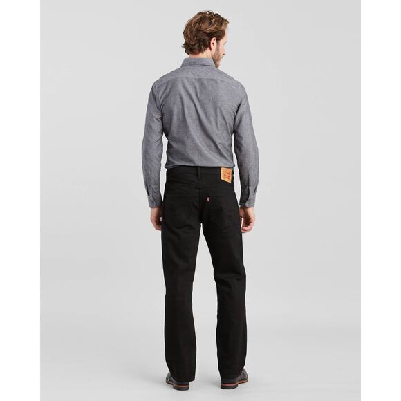 Levi's 559 Men's Relaxed Straight Leg Jeans Black - Size 38 - Picture 1 of 13